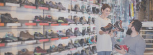 chaussures souples et impermeables