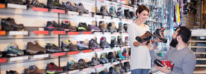 chaussures souples et impermeables